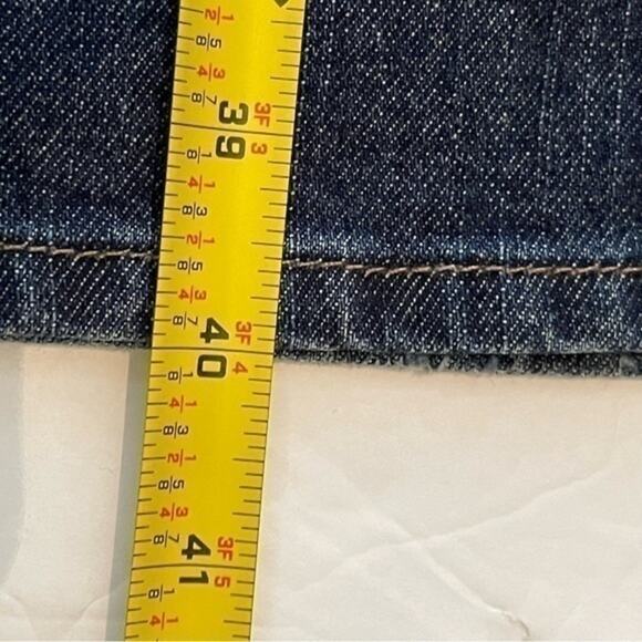 Eddie Bauer Classic Boot Cut High Rise Y2K Dark Wash Jeans Size 16S - Picture 12 of 12